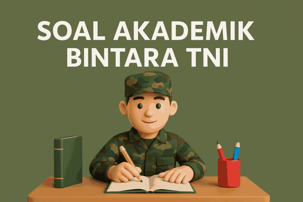 100+ Soal Akademik Bintara TNI + Pembahasan Kisi Kisi Terbaru