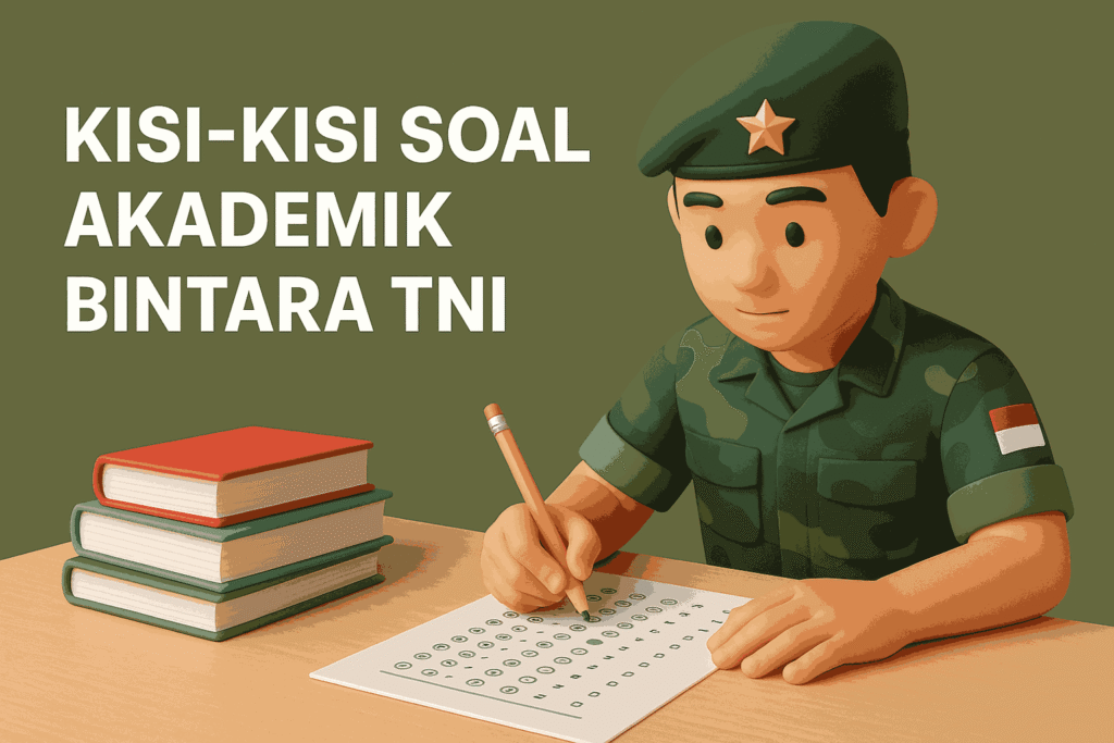 Kisi-Kisi Soal Akademik Bintara TNI