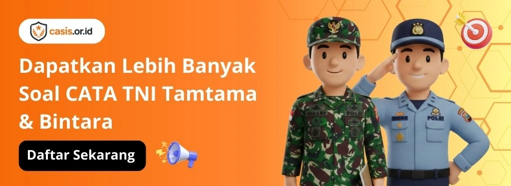 Soal CATA TNI Tamtama & Bintara
